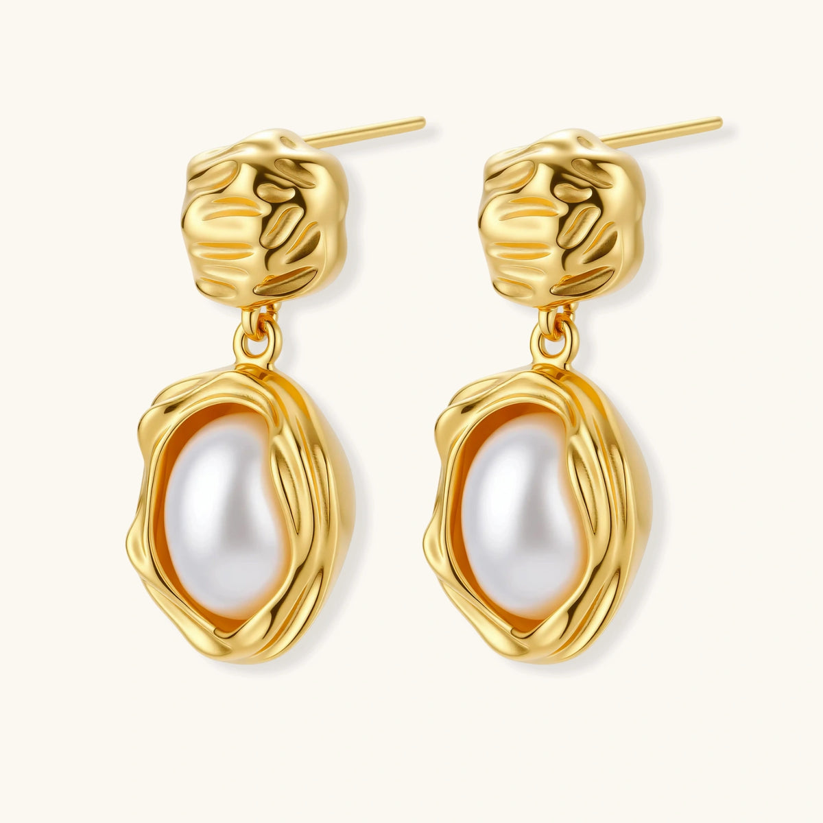 Golden Bloom Pearl Drops