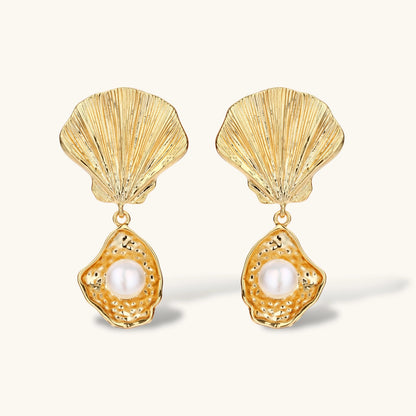 Ocean Shell Pearl Drops