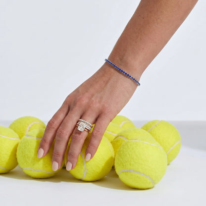 Cobalt Tennis Bracelet